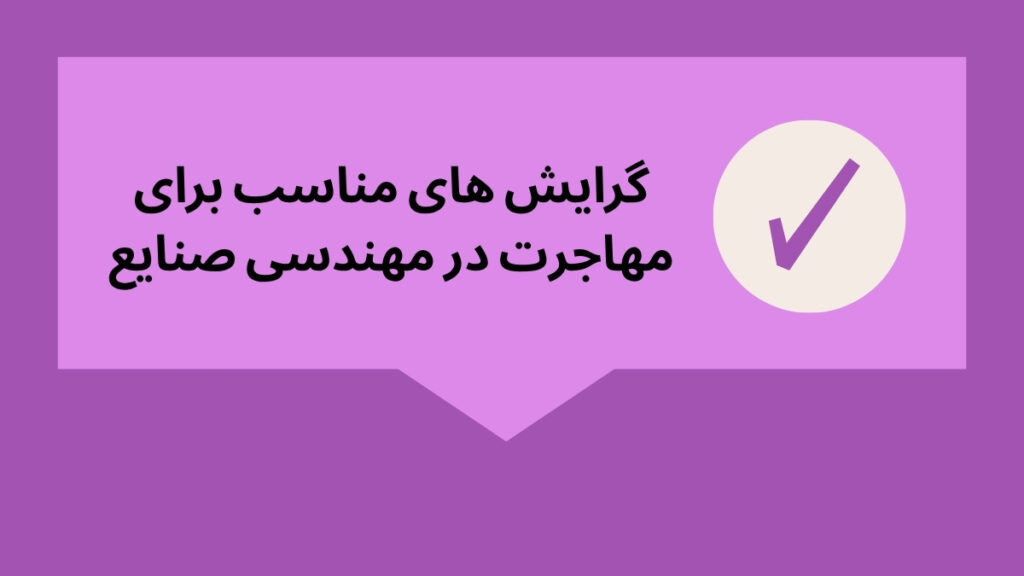 مناسب ترین  گرایش صنایع برای مهاجرت